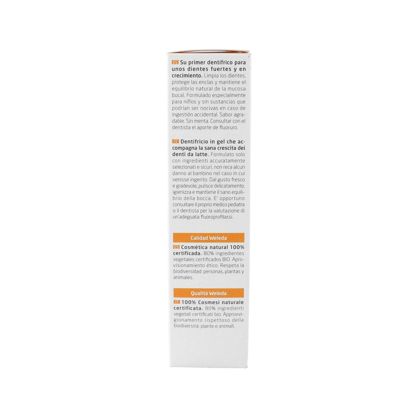 Weleda Gel Dentífrico para Niños Dientes de Leche 50ml