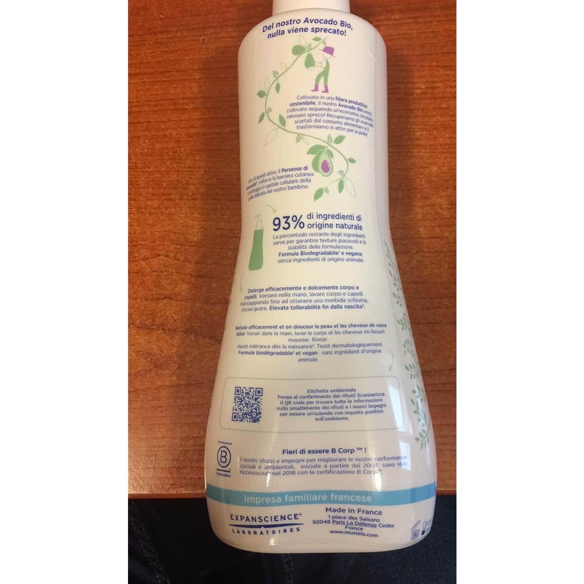 Mustela Gel de Baño Suave Duplo 2x500ml