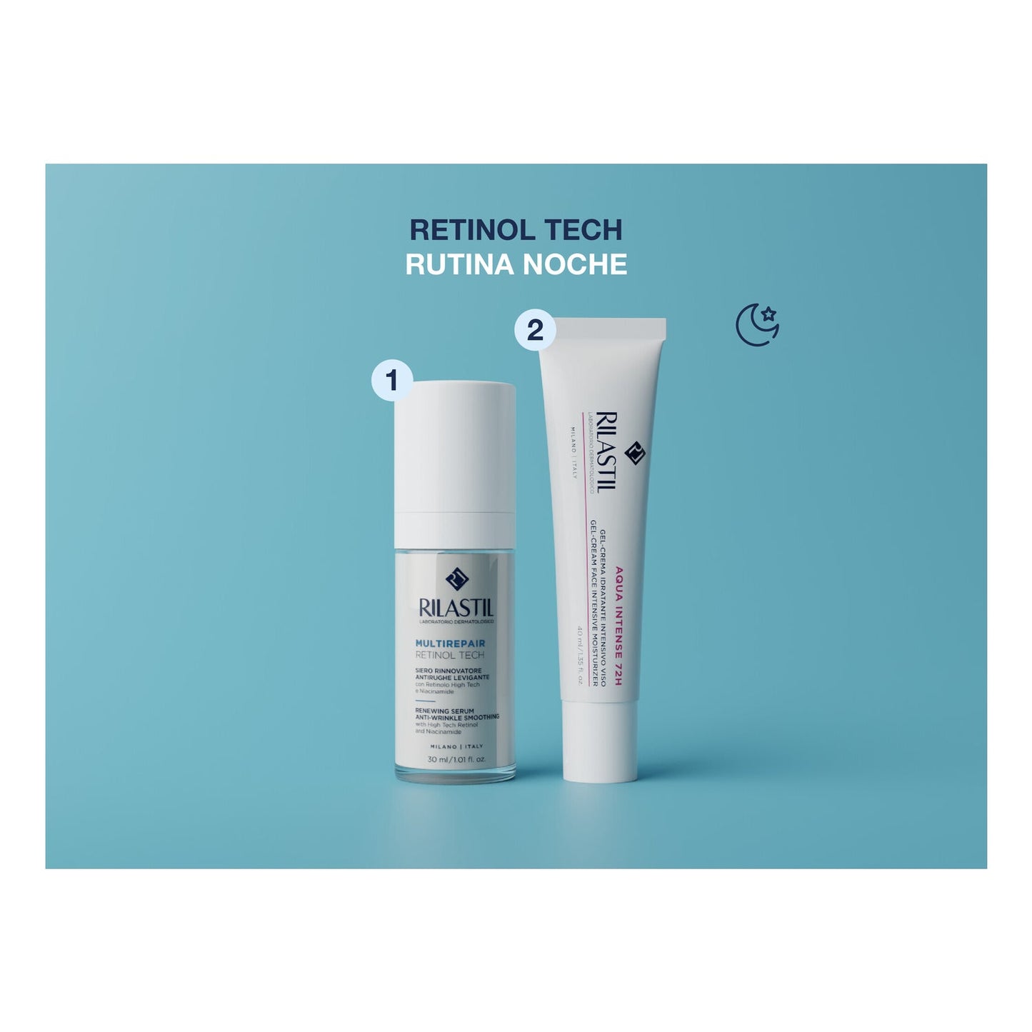 Rilastil Multirepair Retinol Tech Gel-Sérum 30ml