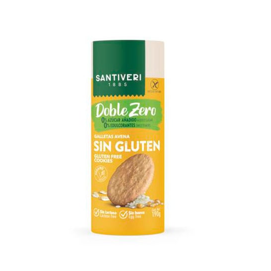 Santiveri Galletas sin Gluten Doble Zero 190g