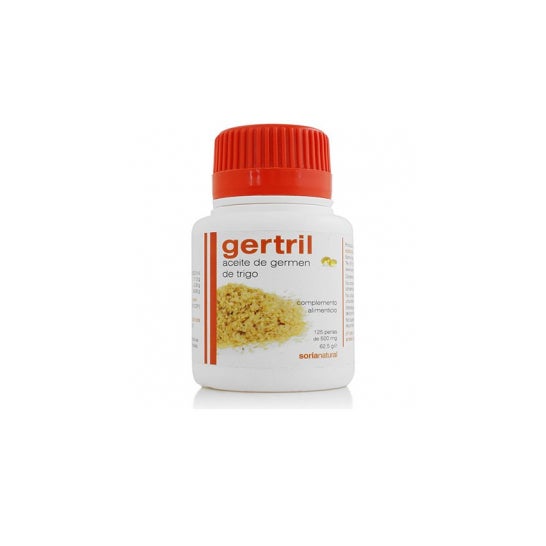 Soria Natural Gertril - Perlas De Aceite De Germen De Trigo 125 Perlas