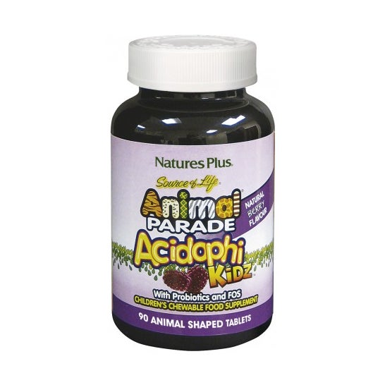 NaturesPlus Animal Parade Acidophikidz 90 caps