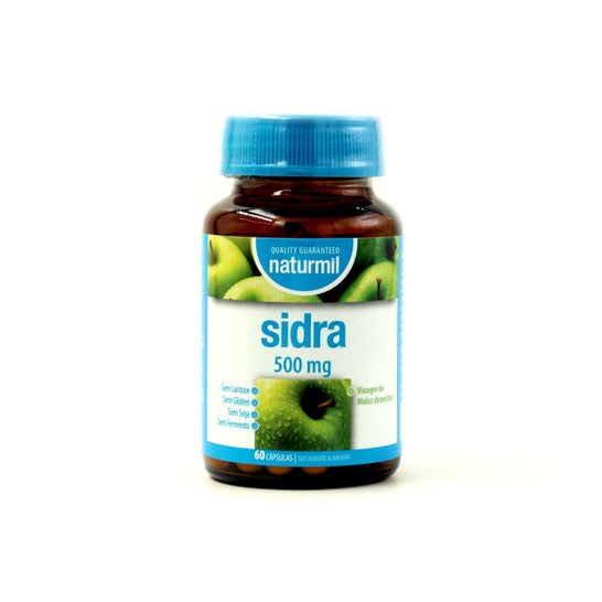 Naturmil Sidra Vinagre de Manzana 500 mg 45 caps
