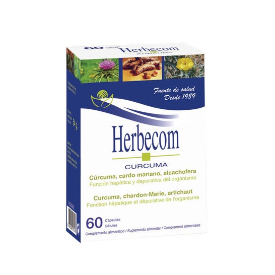 Herbetom Cúrcuma 60 cápsulas