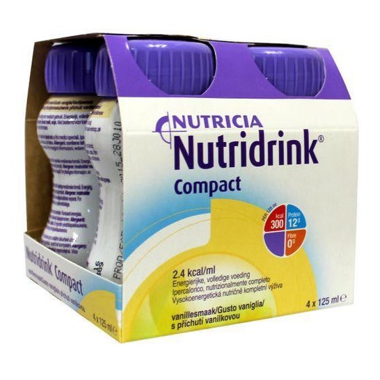 Nutricia Nutridrink Compact Vainilla 4X125ml
