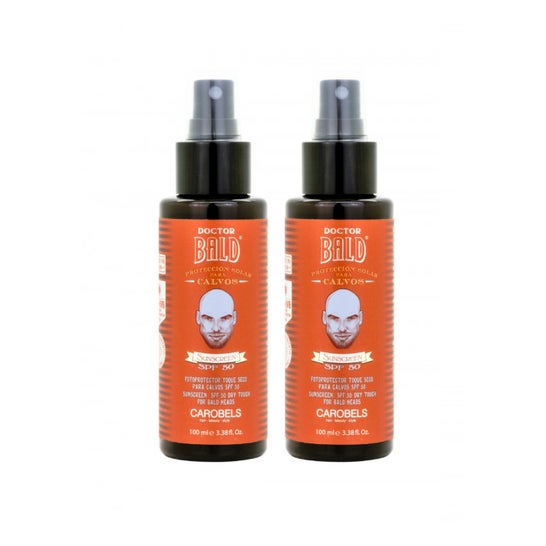 Beardburys Doctor Bald Pack Protección Solar Calvos 2 uds