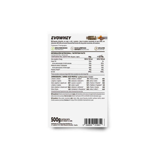 HSN Evowhey Protein Café y Caramelo 500g