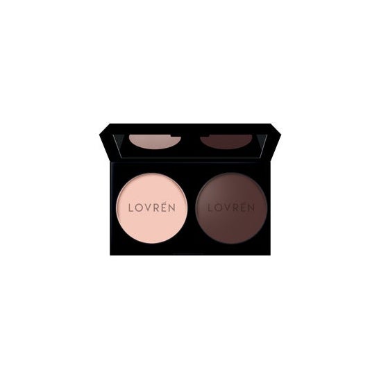 Lovren Sombras Dúo Marrón Set