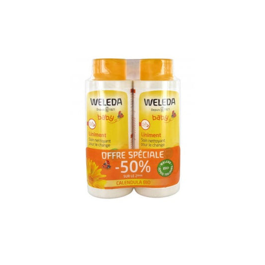Weleda Baby Linimento con Caléndula 2x400ml