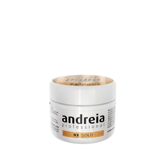 Andreia Professional gel Paint gold Nº03 4 ml