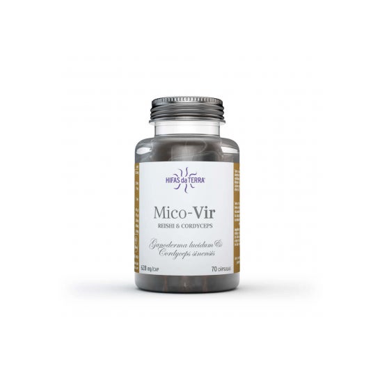 Hifas da Terra Mico Vir-Reishi y Cordyceps 70caps