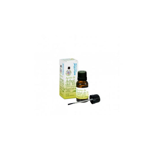 Saluvital Aceite de Árbol de Té Puro 100% Natural Especial Uñas 10ml