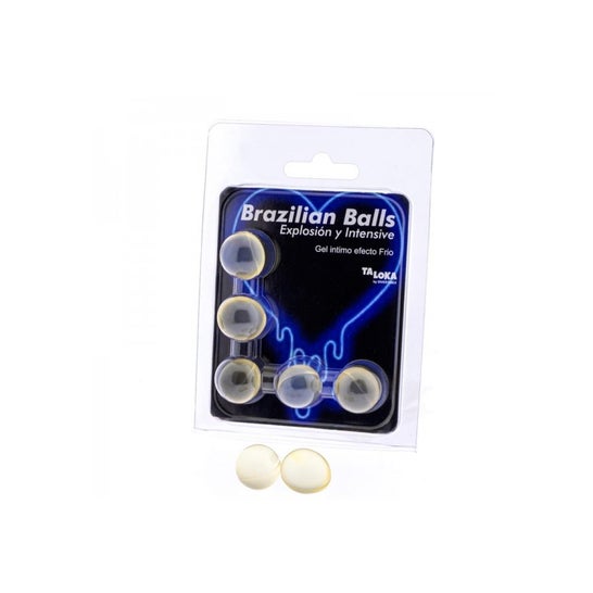 Diverty Sex Taloka Brazilian Balls Exciting Gel Efecto Frío y Vibración 5uds