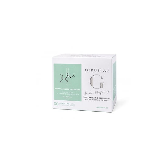 Germinal Accion Profunda Antioxidante Noche 1 ml 30 Ampollas