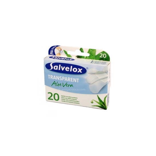 Salvelox apósito adhesivo Aloe Vera transparente 20 uds
