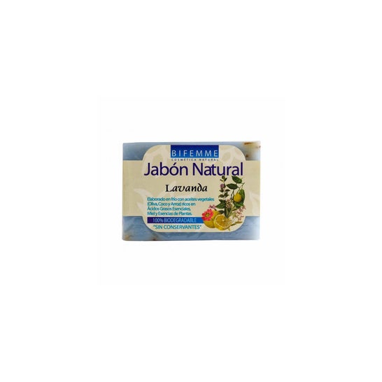 Bifemme Jabón Natural de Lavanda 100 g