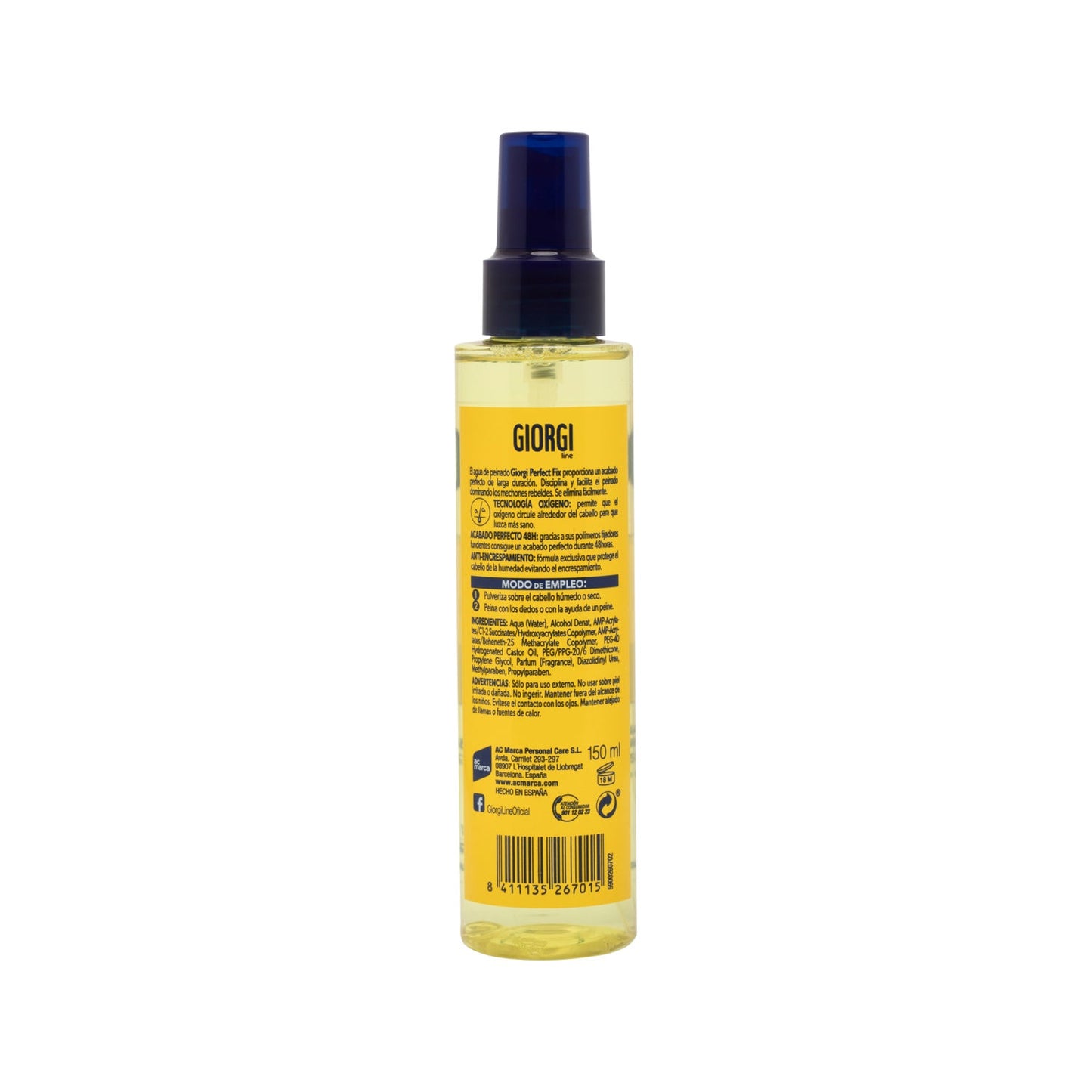 Giorgi Perfect Fix Agua de Peinado Perfect Fix 24 H 150ml