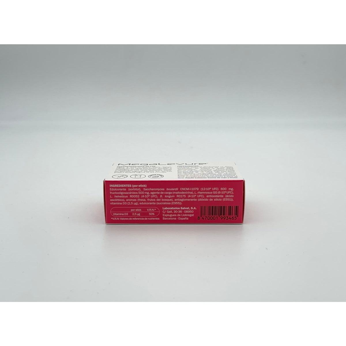 MegaLevure Sabor Fresa 10uds