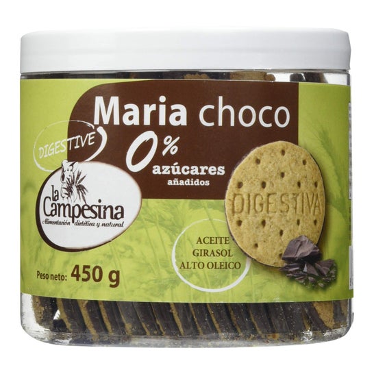 La Campesina Galletas María Choco Digestive sin Azúcar 450 g