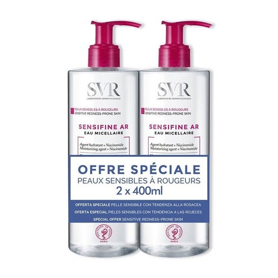 Svr Sensifine Ar Agua Micelar 2x400 ml