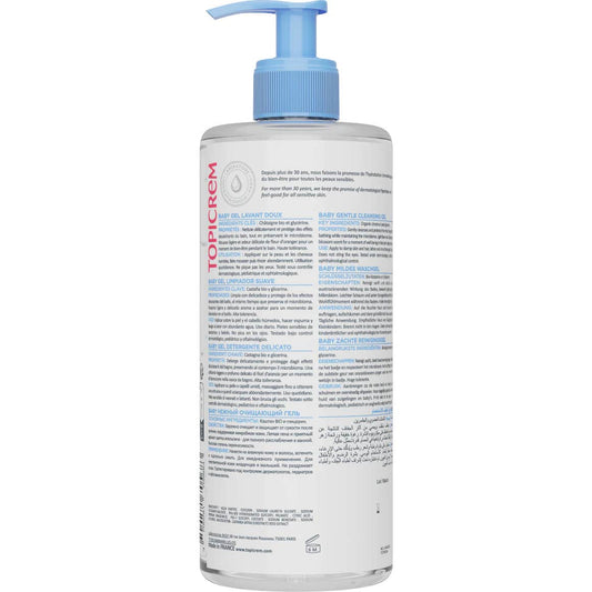 Topicrem Baby Gel Limpiador 500ml