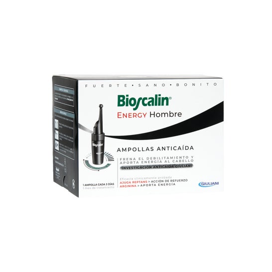Bioscalin Energy Hombre Anticaída 10 Ampollas