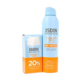ISDIN Pack Fusion Water Magic 50ml + Transparent Spray 250ml