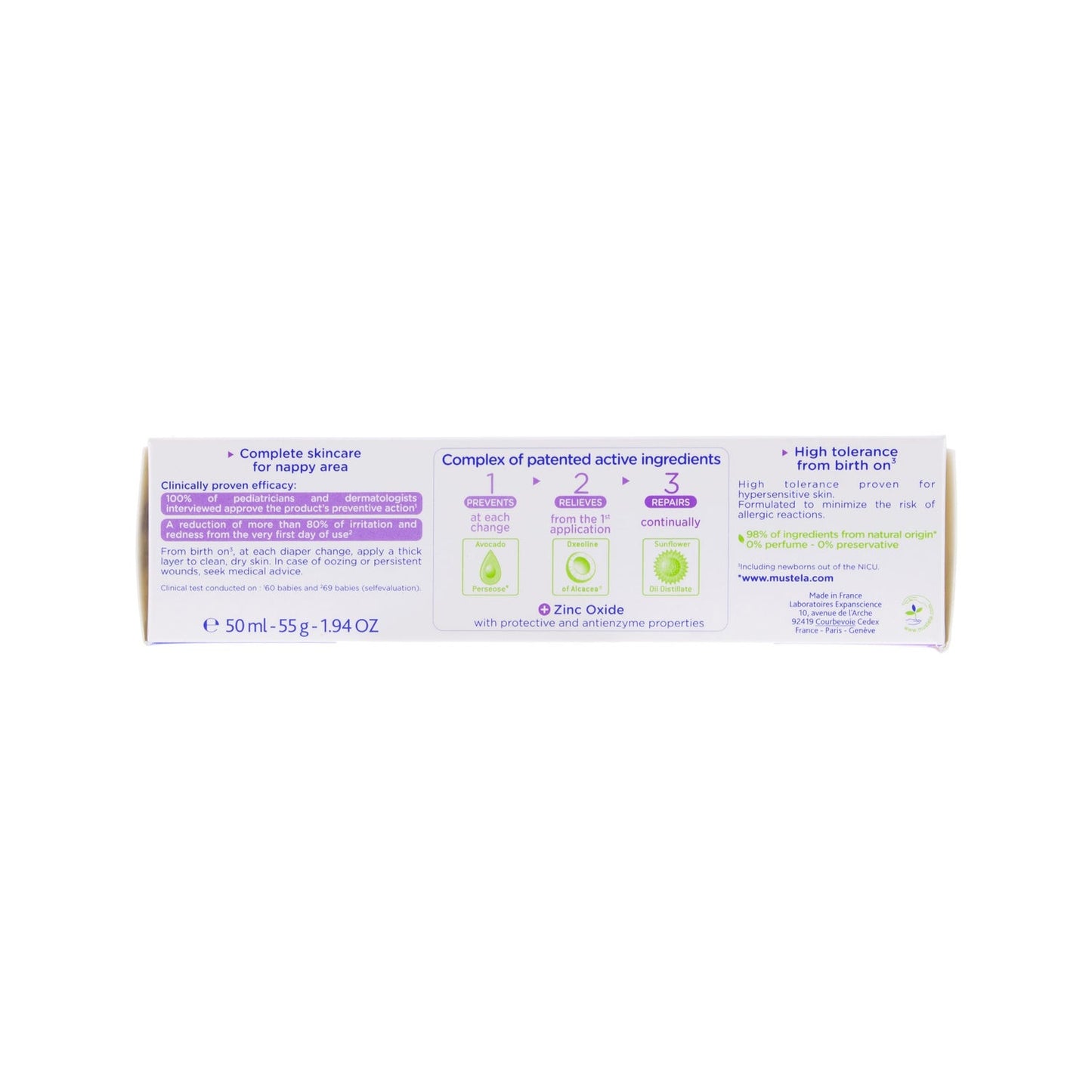 Mustela Crema bálsamo 123 50ml