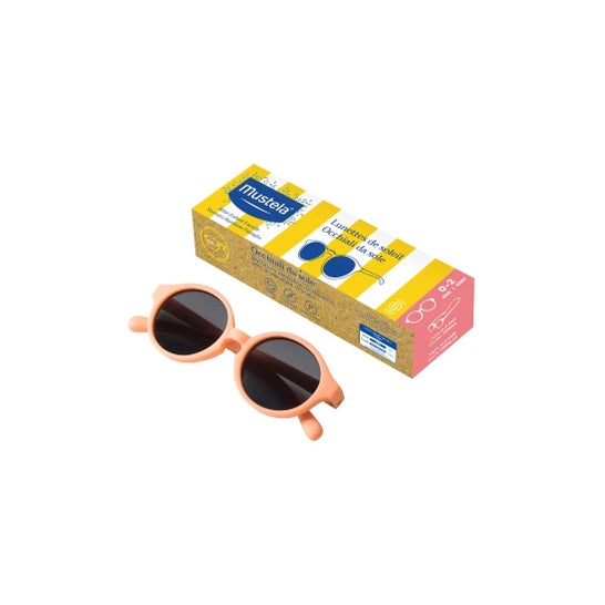Mustela Gafas Sol Infantil 0-2 Años Coral 1 ud
