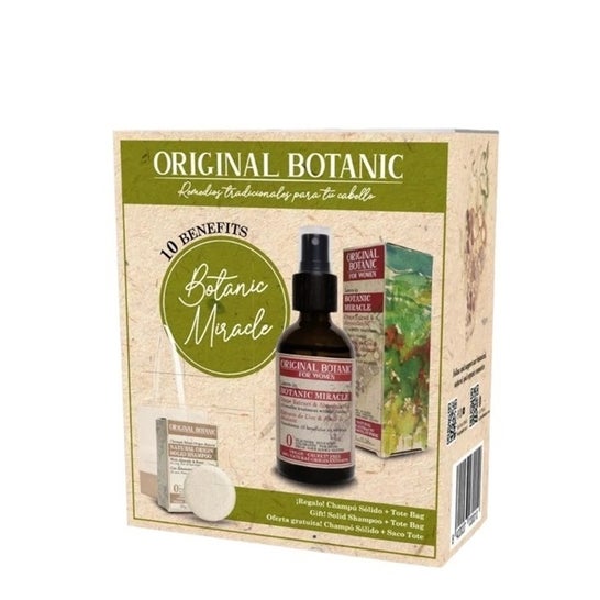 Original Botanic Kit Botanic Miracle Leave In + Champú + Bag
