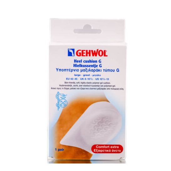 Cojinete para Calcagno G Tamaño L(42-45) 2 piezas Gehwol