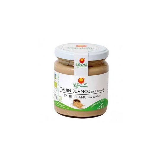 Vegetalia Tahín Blanco sin Sal Bio 210g
