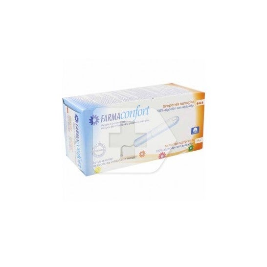 Farmaconfort Tampon 100% algodón Super Plus 14uds