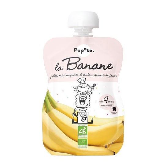 Popote Puré de Plátano 120 g