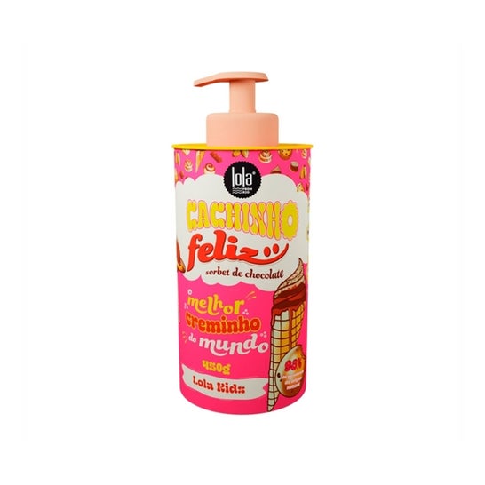 Lola Cosmetics Crema Peinado Chocolate Cachinho Feliz 450g