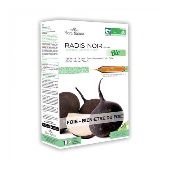 Flora Natura Rábano Negro Bio 20x15 ml