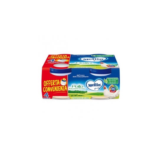 Mellin-Omo.Pollo 4X80G