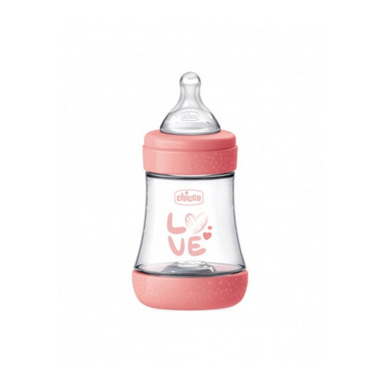 Chicco Biberon P5 Slow Silicone Girl 150ml