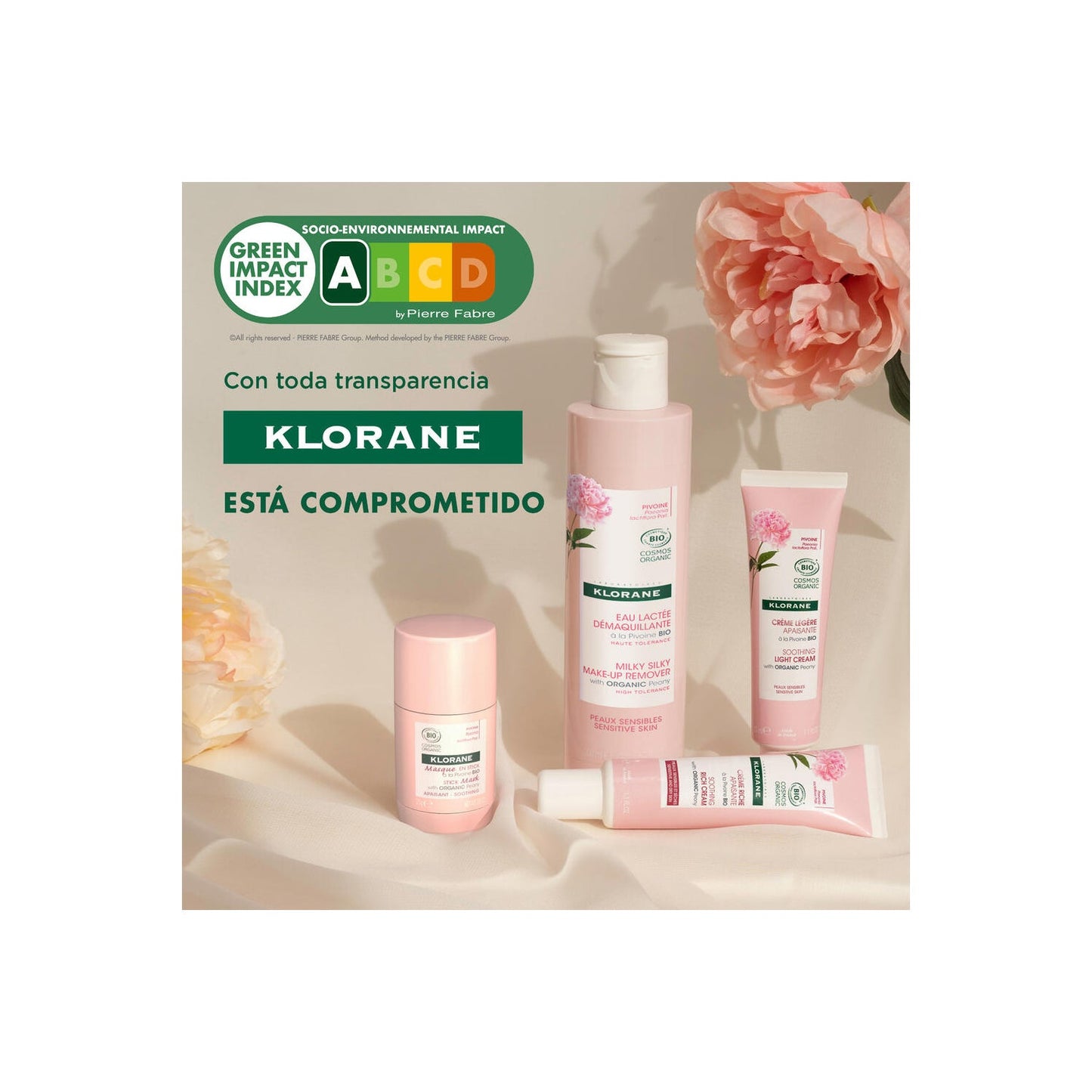 Klorane Mascarilla en Stick a la Peonía BIO 25gr