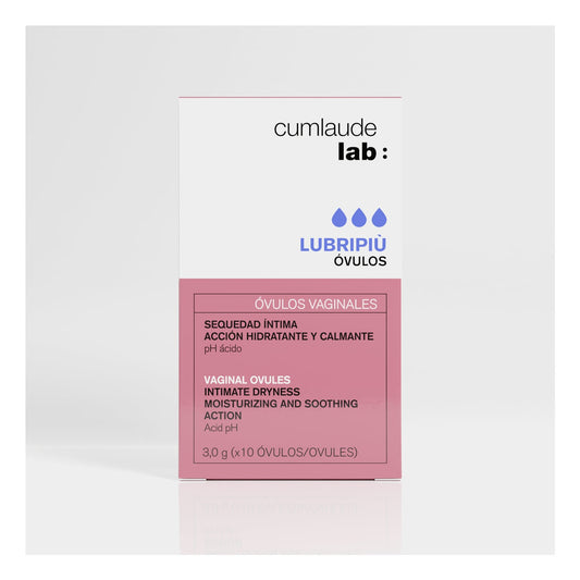 Cumlaude Lab Lubripiù Sequedad Íntima Óvulos Vaginales 10uds