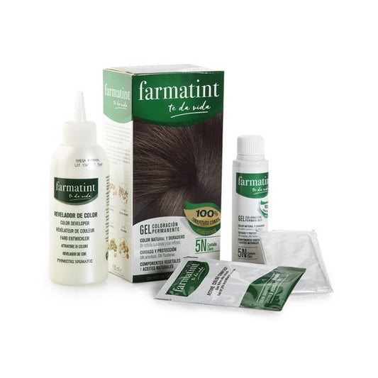 Farmatint Gel 5N Castaño Claro 135ml