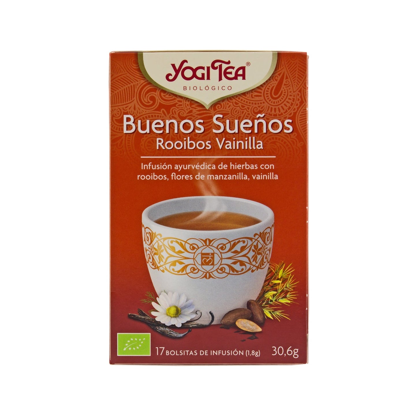 Yogi Tea Buenos Sueños rooibos vainilla 17 bolsitas