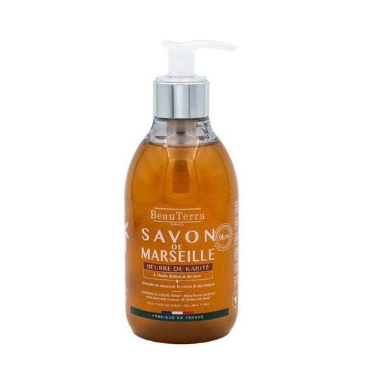 BeauTerra Jabón líquido de Marsella Manteca de Karité 300ml