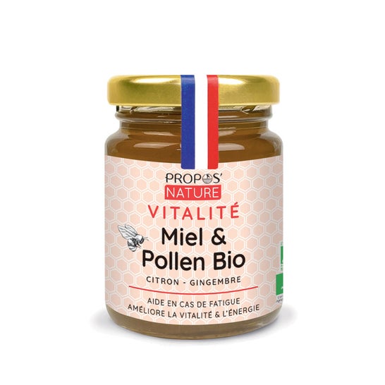Propos' Nature Mezcla Vitalidad Miel & Polen Bio 125 g