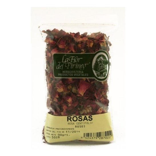 La Flor del Pirineo Pétalos de Rosa 30 g