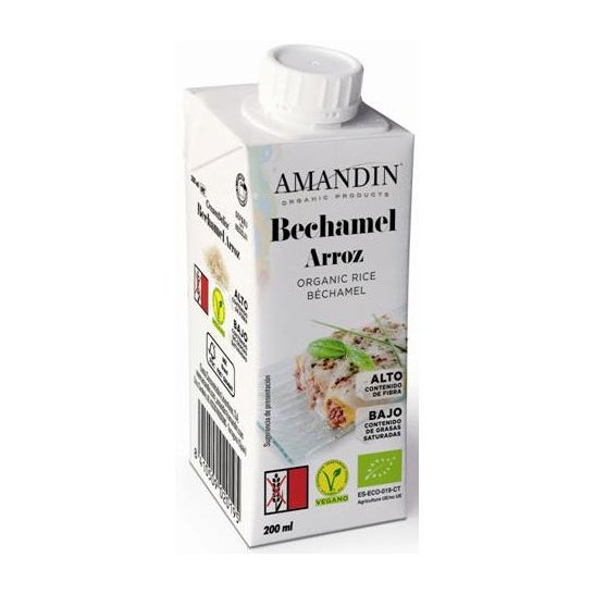 Amandin Crema Leche Trigo Sarraceno Cocinar 200ml