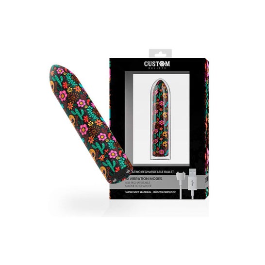 Custom Bullets Bala Recargable Skull 10 Intensidades 1ud