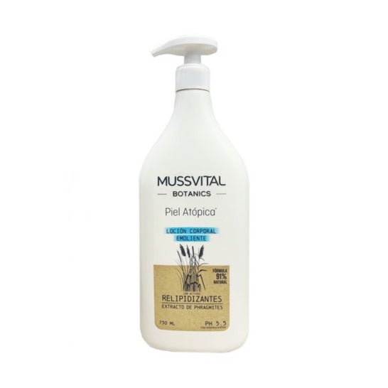 Mussvital Essentials Botanics Loción Corporal Piel Atópica 750ml