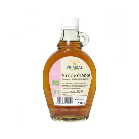 Priméal Sirope Arce Grado C Bio 250ml