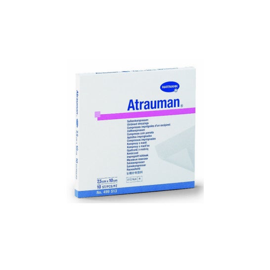 Hartmann Atrauman Vestido de interfaz de grasa 10cmx10cm 10uds